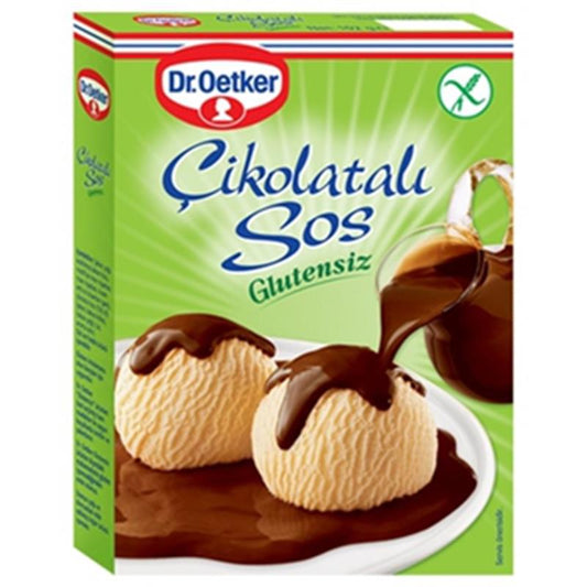 DR.OETKER GLUTENSİZ ŞOKOLAD SOSU 128GR