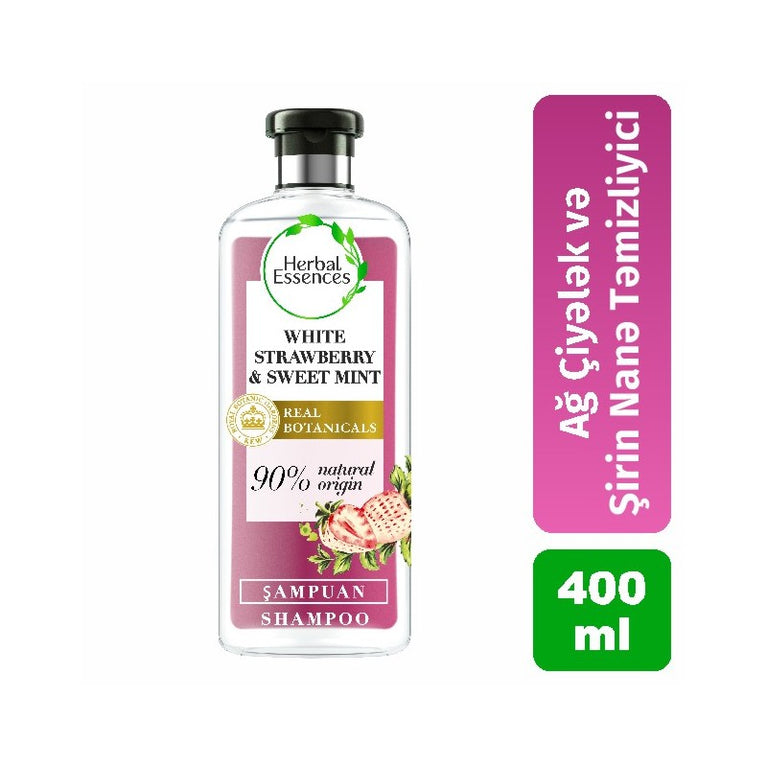 HERBAL ŞAMPUN AĞ.ÇİYƏL.ŞİRİN NANƏ 400ML