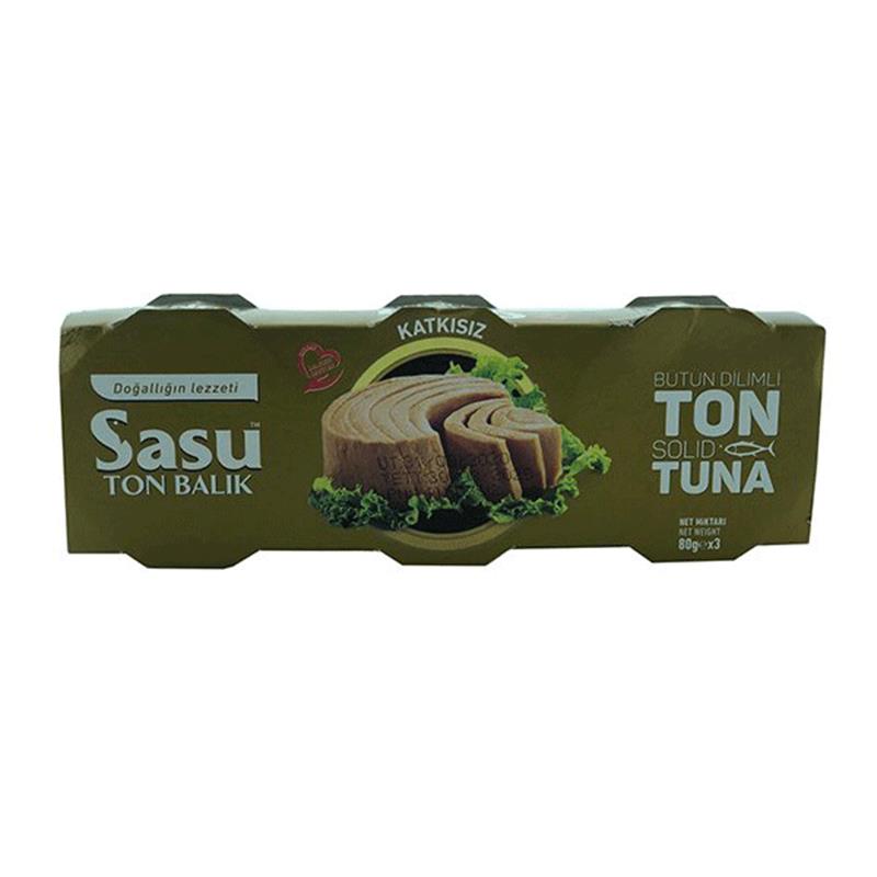 SASU TON BALIQ BÜTÜN DİLİMLİ 80X3