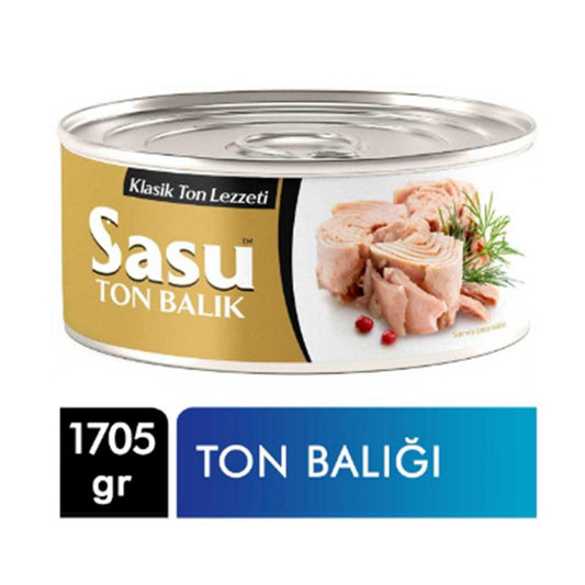 SASU TON BALIQ BİTKİSEL YAĞLI 1705 GR