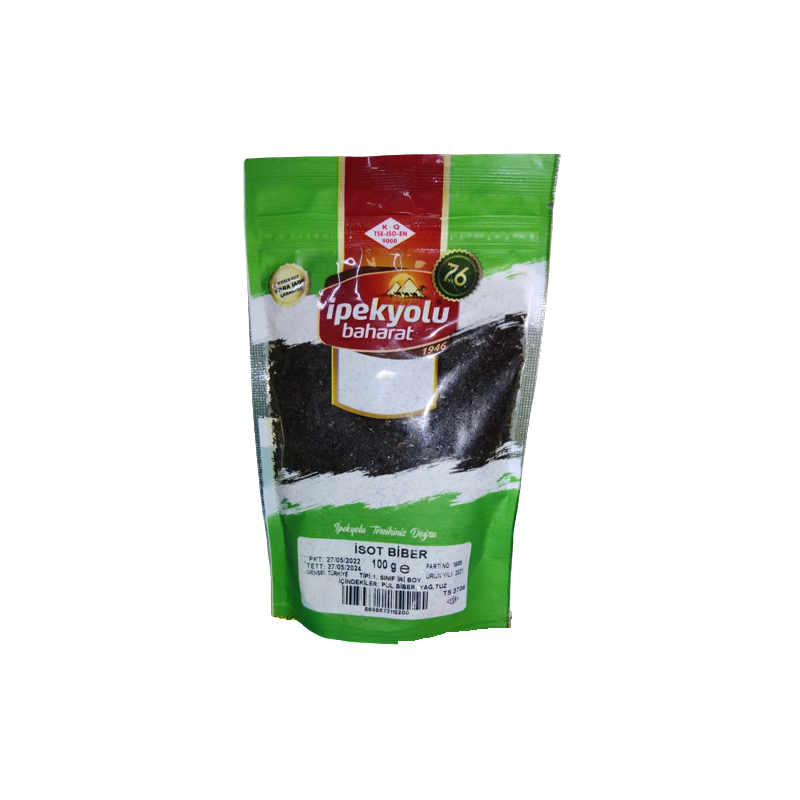 İPƏKYOLU İSOT PUL BİBƏR 100GR