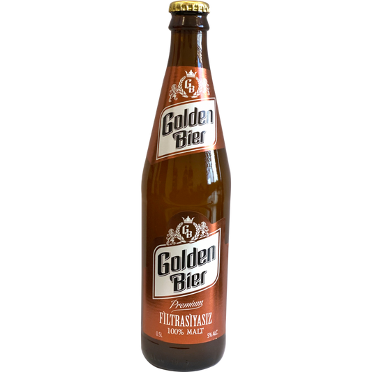 GOLDEN BIER PİVƏ 500 ML FİLTİRSİZ ŞÜŞƏ