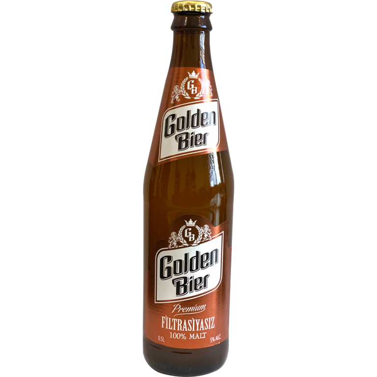 GOLDEN BIER PİVƏ 500 ML FİLTİRSİZ ŞÜŞƏ