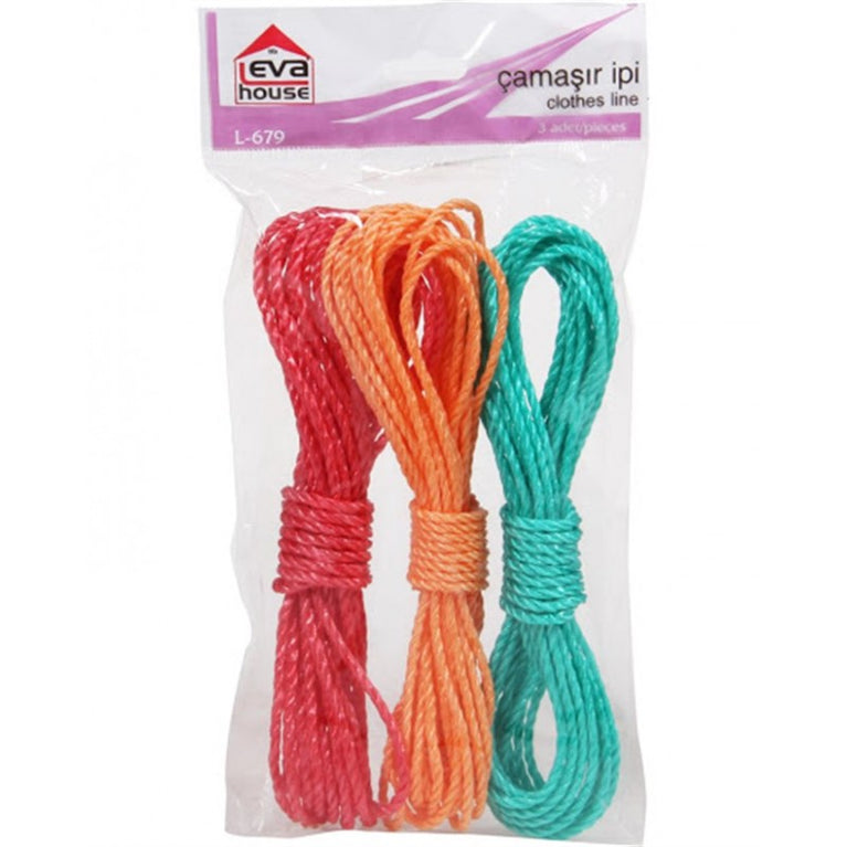 LEVA HOUSE ÇAMAŞIR İPİI 3LÜ 128893