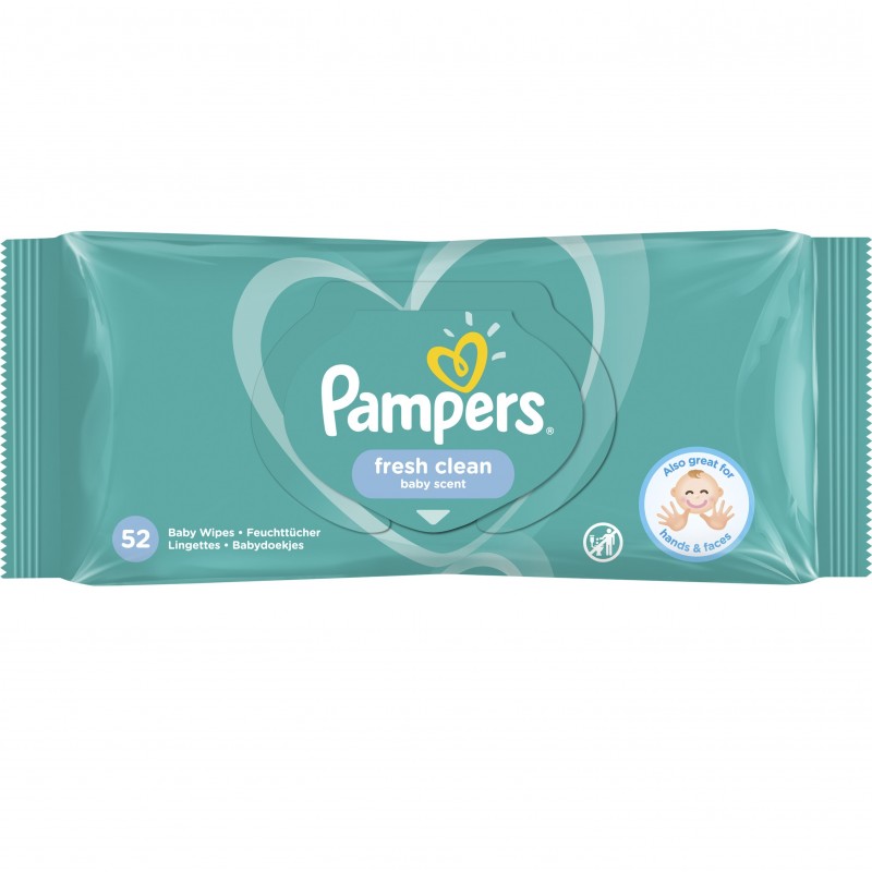 PAMPERS NƏM SALFET FRESH CLEAN 52ƏD