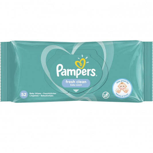 PAMPERS NƏM SALFET FRESH CLEAN 52ƏD
