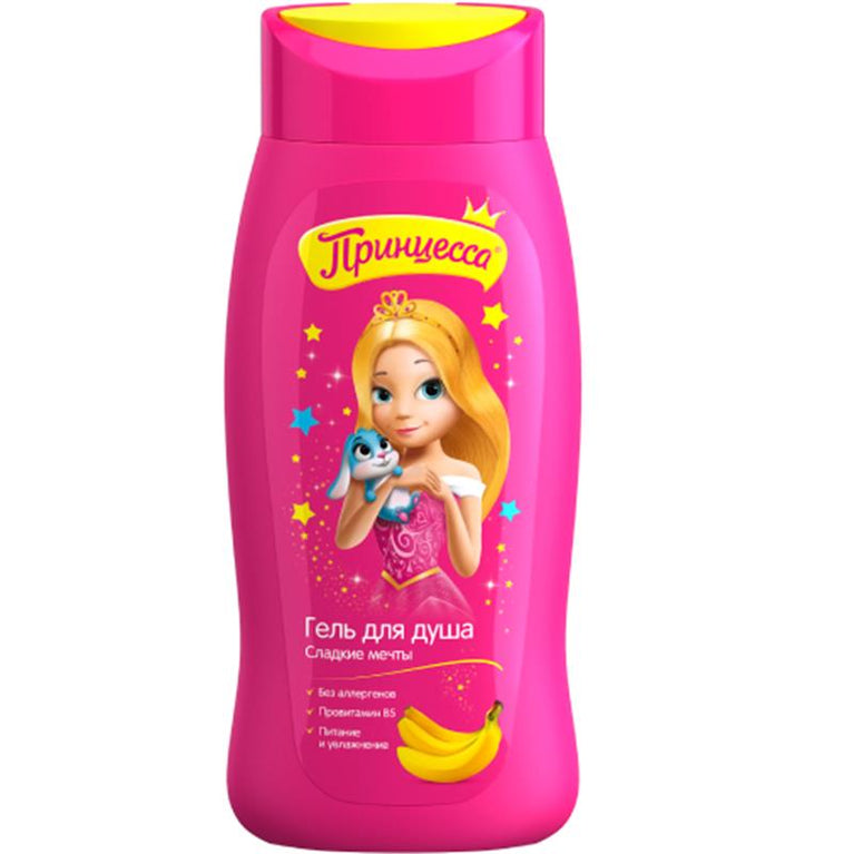 PRİNCESSA UŞAQ DUS GELI 250 ML BANAN