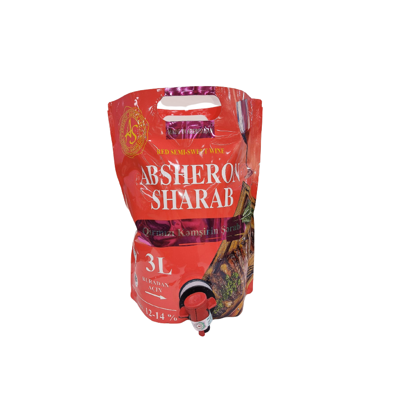 ABSERON QIRMIZI ŞƏRAB 3 L KƏMŞİRİN