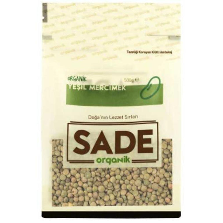 SADƏ ORGANİK YAŞIL MƏRCİ 500GR