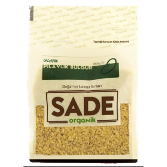 SADƏ ORGANİK PİLAVLIQ BULGUR 500GR