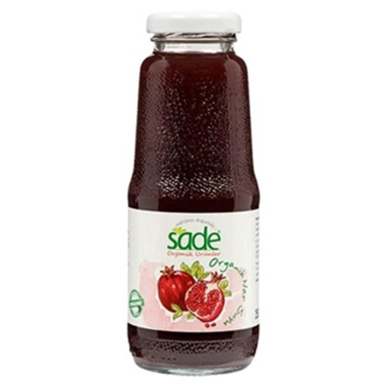 SADƏ ORGANİK NAR SUYU 250ML(ŞÜŞƏ)