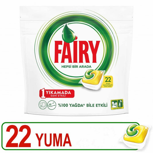 FAIRY TABLET HEPSI BIR ARADA 22 LI LİMON