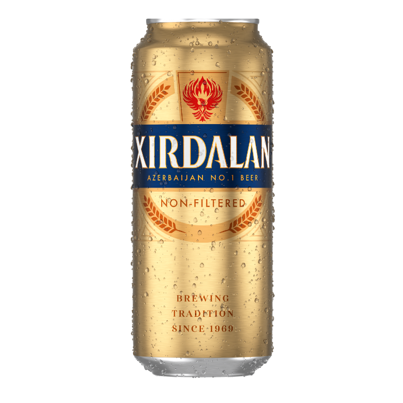 XIRDALAN PİVƏ 450 ML FİLTİRSİZ TƏNƏKƏ