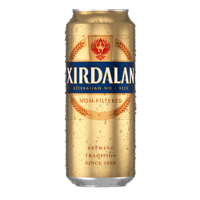 XIRDALAN PİVƏ 450 ML FİLTİRSİZ TƏNƏKƏ