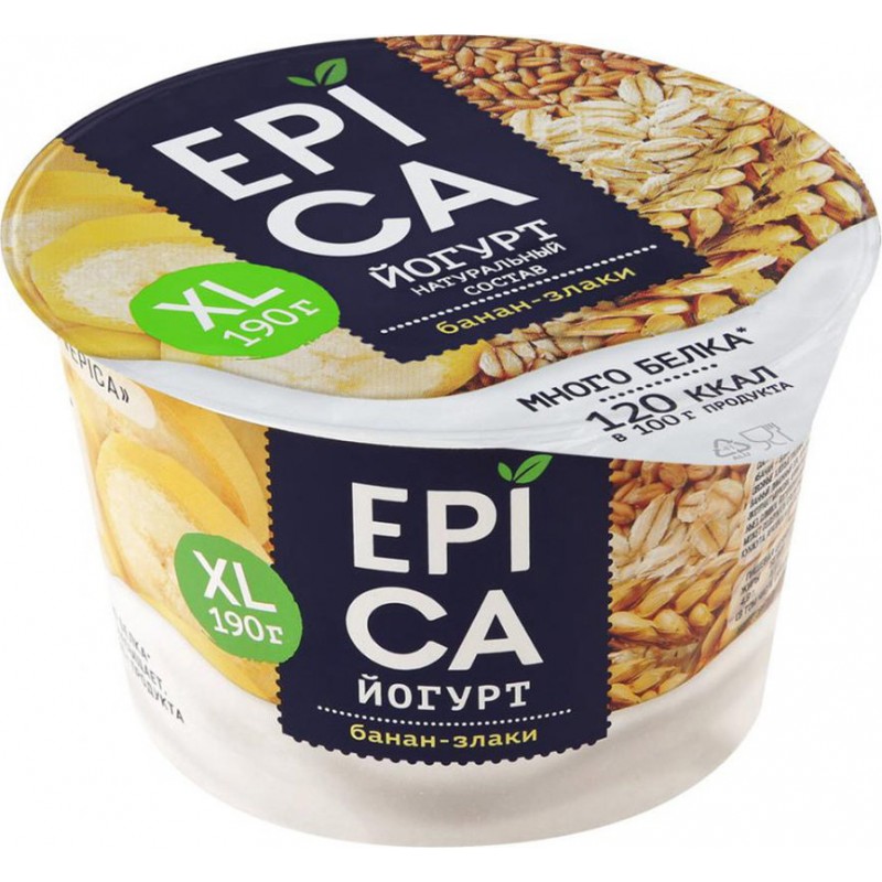 EPICA YOQURT BANAN ZLAKAMI 190GR 4,9%