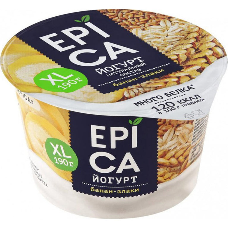 EPICA YOQURT BANAN ZLAKAMI 190GR 4,9%