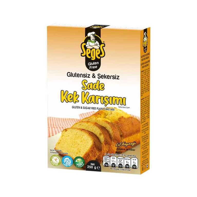 SEGES GLUTENSİZ UN QARIŞIMI SADƏ 250GR