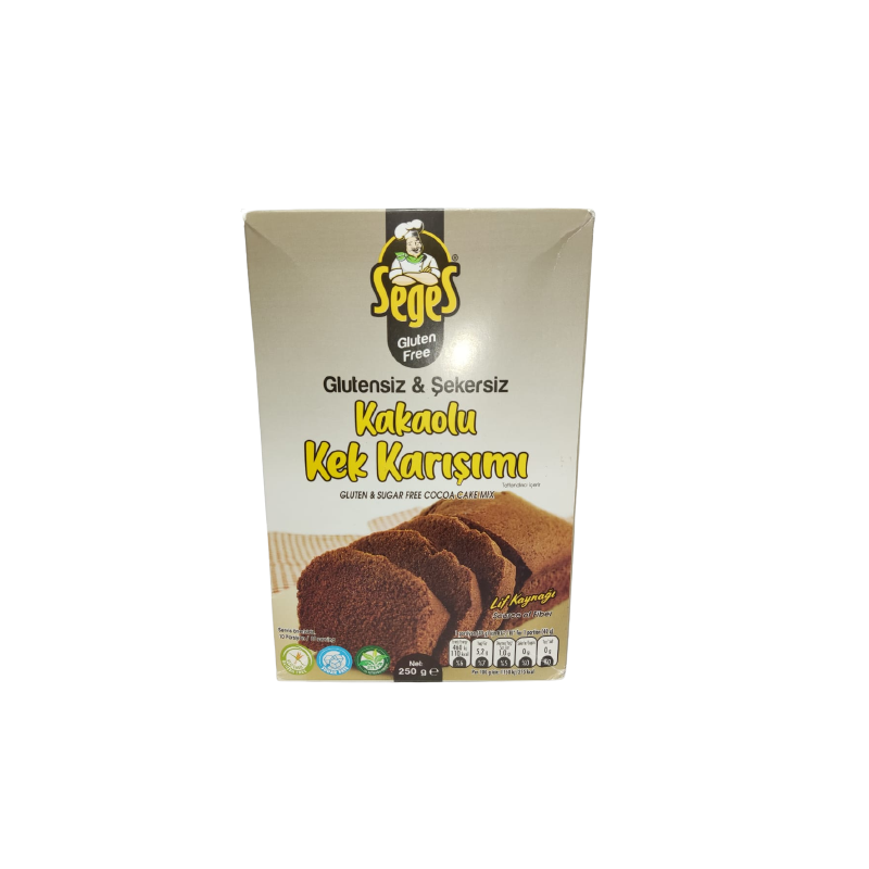 SEGES GLUTENSİZ UN QARIŞIMI KAKAO 250GR