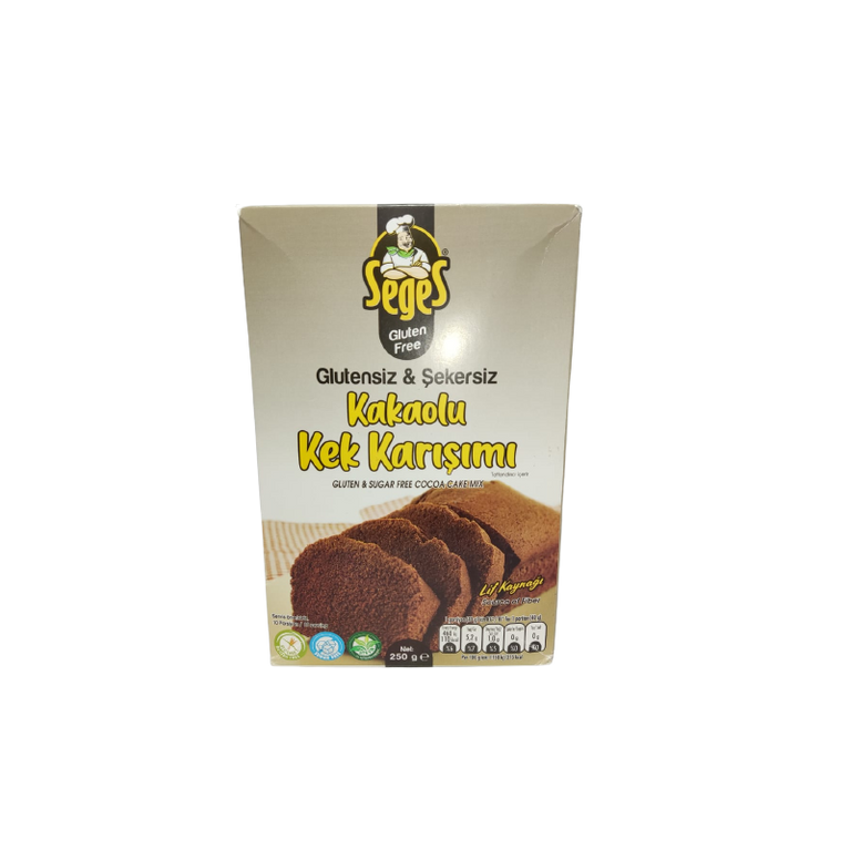 SEGES GLUTENSİZ UN QARIŞIMI KAKAO 250GR