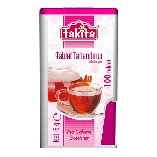 TAKİTA TATLANDIRICI TABLET 100LU 6 GR