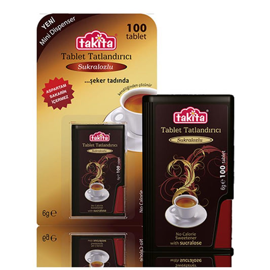 TAKİTA TATLANDIRICI SUKRALOZLU 100LÜ 18G