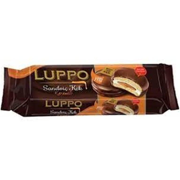 ŞÖLEN LUPPO SANDVİÇ KEKS KARAMELLİ 182GR