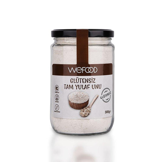 WEFOOD GLUTENSİZ TAM YULAF UNU 300QR