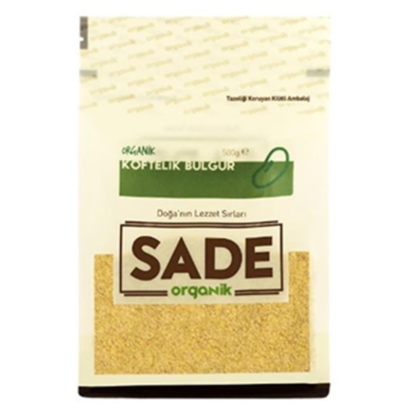 SADƏ ORQANİK KÖFTƏLİK BULQUR 500QR