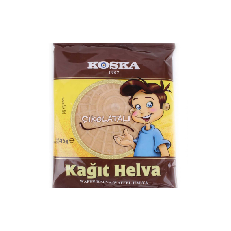 KOSKA KAKAOLU KAĞIZ HALVA 45QR
