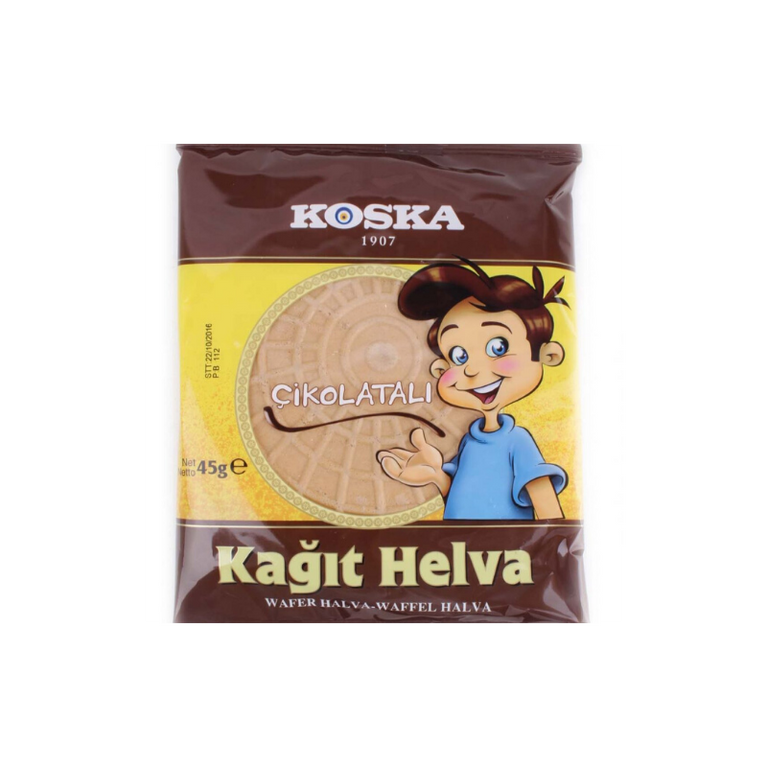 KOSKA KAKAOLU KAĞIZ HALVA 45QR