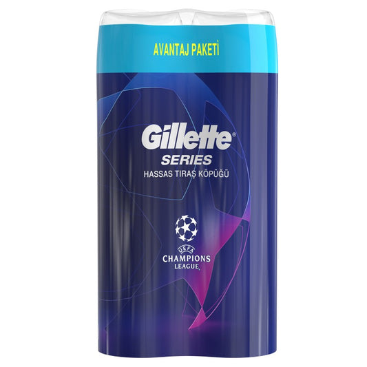 GİLLETTE HƏSSAS TƏRAŞ KÖPÜYÜ 2*250ML