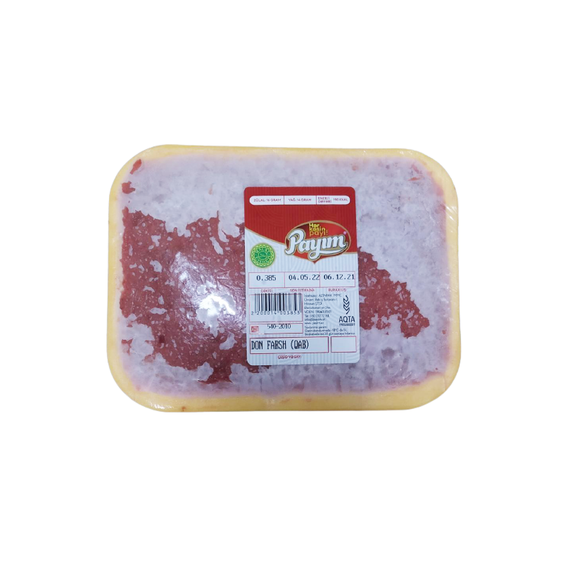 PAYIM TOYUQ FARŞ DONDURULMUŞ QABDA KQ