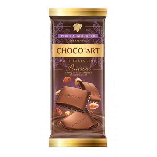 CHOCO ART RAİSİNS 72% 90 QR