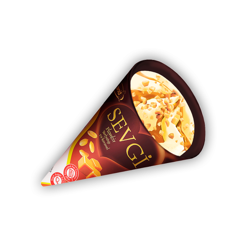 İCELAND SEVGİ KORNET FINDIQ KARAMEL 75QR