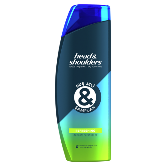 H&S DUŞ GELİ ŞAMPUN REFRESHİNG  360 ML