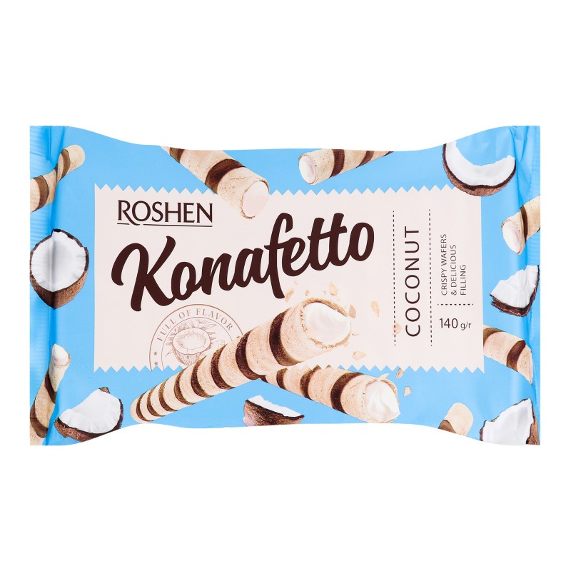 ROSHEN KONOFETTO VAFLİ TRUBUÇKA KOKOS 14