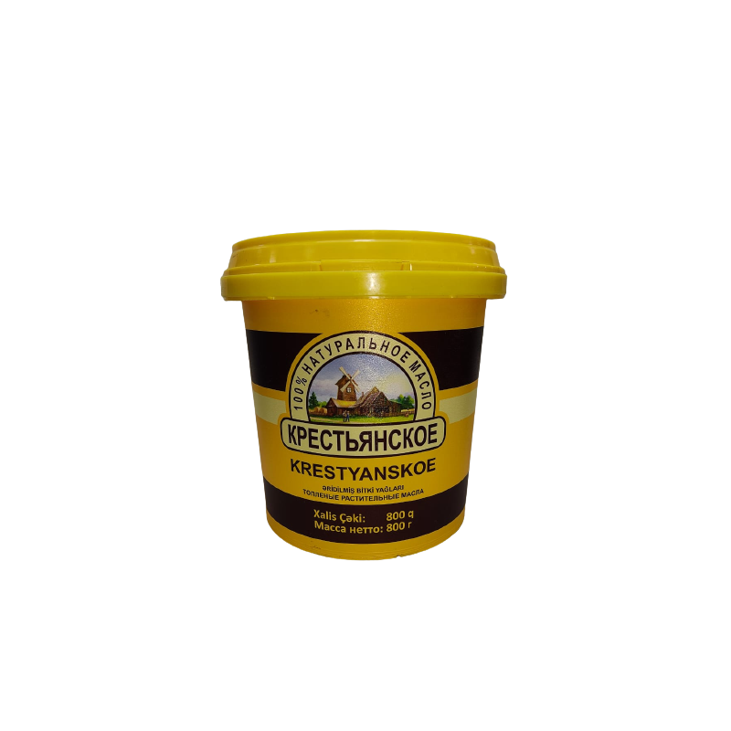 KRESTYANSKOE ERIDILMIS BITKI YAG 800 GR