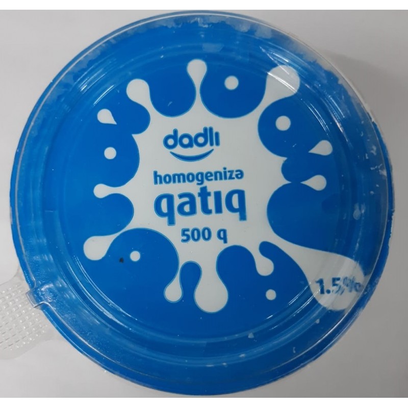 DADLI QATIQ 500 GR  1.5% YAGLI