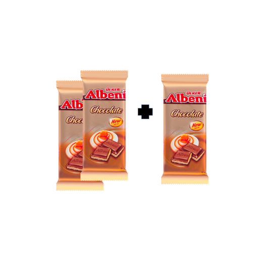 ÜLKƏR ALBENİ TBLT ÇİKOLATA 95GR 2+1