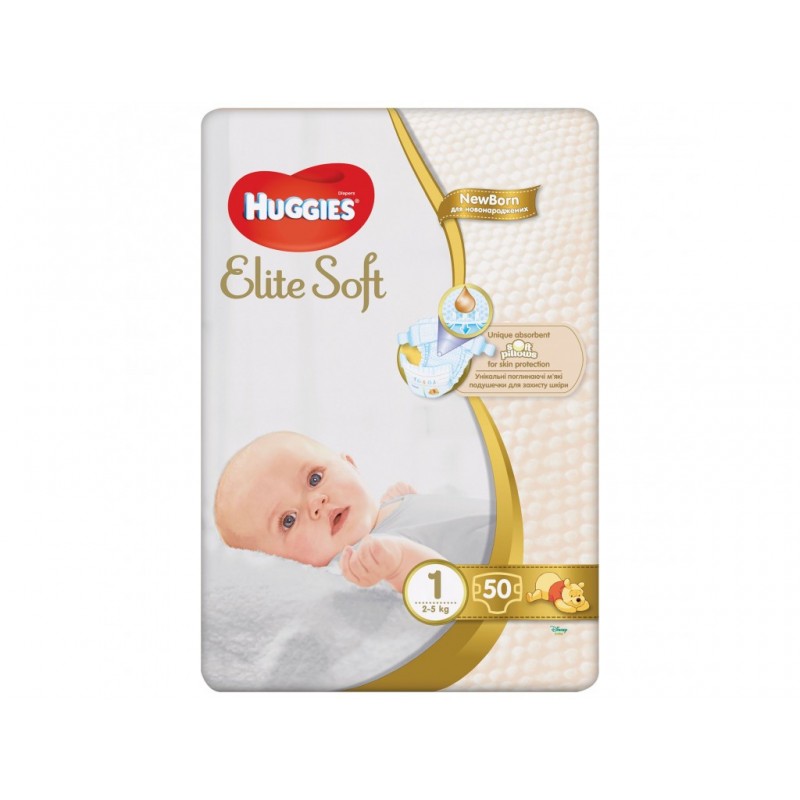HUGGİES ELITE SOFT JUMBO N1 50ED