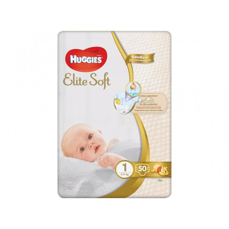 HUGGİES ELITE SOFT JUMBO N1 50ED