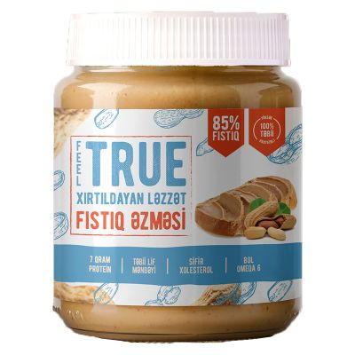 FEEL TRUE FISTIQ ƏZMƏSİ ŞƏKƏRLİ 270 GR