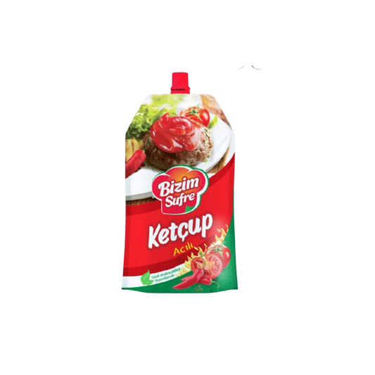 BİZİM SÜFRƏ KETÇUP ACILI 500 ML PKT
