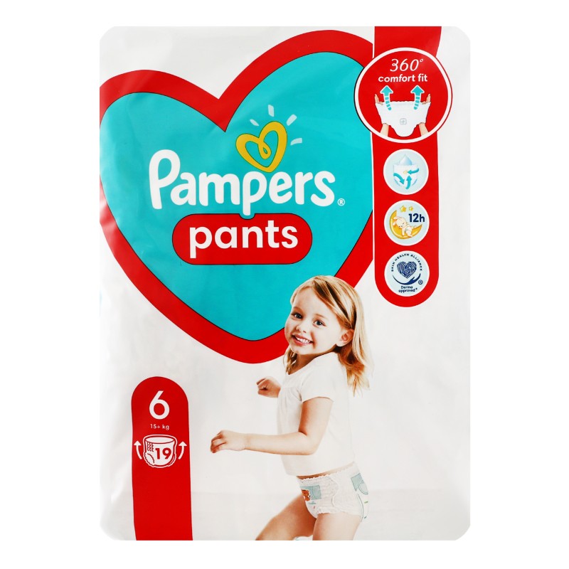 PAMPERS TUMAN SMALL 14-19 KG N6 19 ƏDƏD