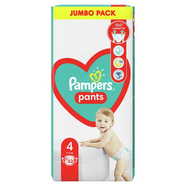 PAMPERS TUMAN JUMBO 9-15 KG N4 52 ƏDƏD