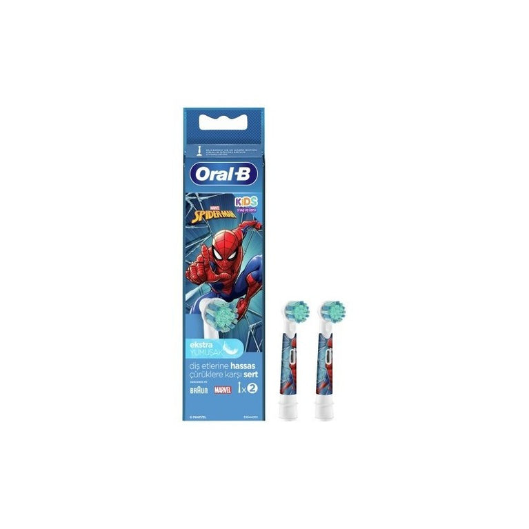 ORAL-B UŞAQ DİŞ FIRÇASI 2 ƏDƏD SPİDERMAN