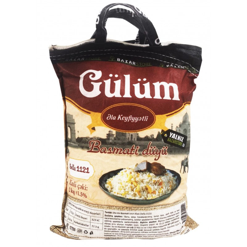 GULUM BASMATI DUYU 2 KG KISE