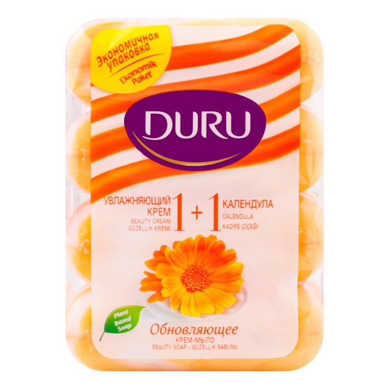 DURU SABUN KREM KALENDULA 80GR 4-LÜ