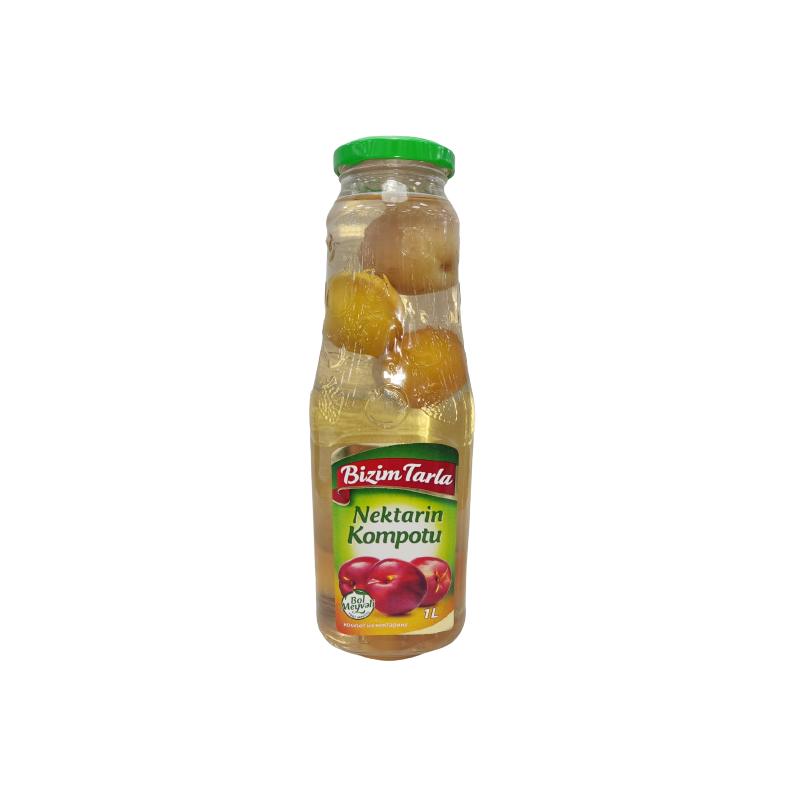 BIZIM TARLA KOMPOT 1 L NEKTARİN – Bazarstore