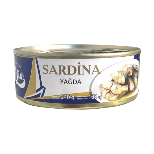 SUPER FİSH SARDİNA YAĞDA 240 GR